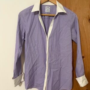 Woman’s Purple Striped Shirt